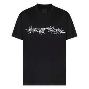 GIVENCHY Wire Black tričko Veľkosť: L
