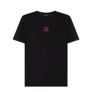 BALMAIN Monogram Black tričko Veľkosť: M