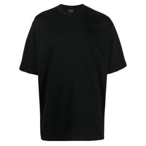 BALENCIAGA Care Label Black tričko Veľkosť: XL
