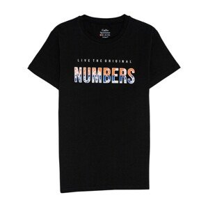 GALIO Numbers Black tričko Veľkosť: S