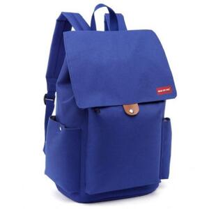 Modrý športový ruksak s rukoväťou