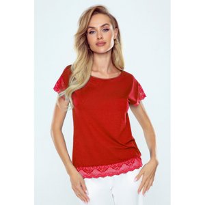 Tričko SUZETTE Eldar - barva:ELDRED/červená, velikost:L