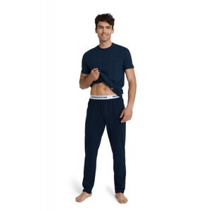 Pánske pyžamo Henderson UNDY 40945 - barva:ESO59X/námornícka, velikost:L