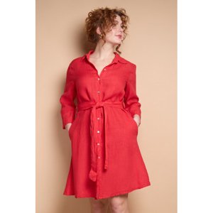 Dámske šaty Linclalor Monet - barva:LCL596/červená, velikost:36