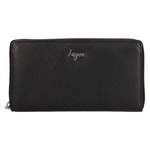 Dámska kožená peňaženka Lagen Marge - čierna