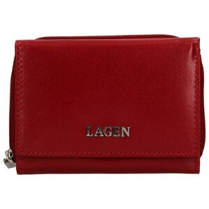 Dámska kožená peňaženka Lagen Béta - červená