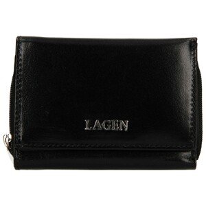 Dámska kožená peňaženka Lagen Béta - čierna
