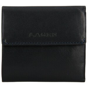Dámska kožená peňaženka Lagen Aneta - modrá