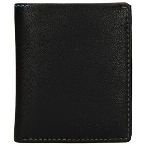 Pánska kožená peňaženka Lagen Patrik - čierna