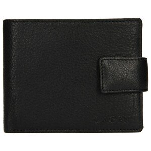 Pánska kožená peňaženka Lagen Kanno - čierna