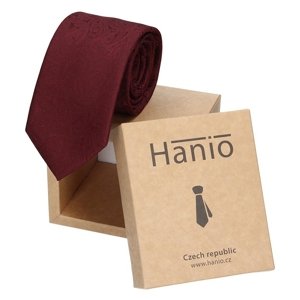 Pánska kravata Hanio Artis - vínová