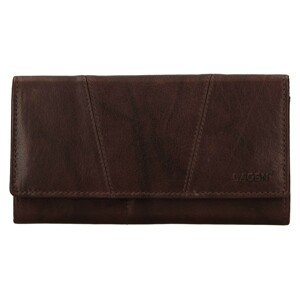 Dámska peňaženka Lagen Monas - tmavo hnedá
