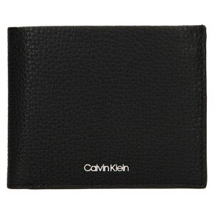 Pánska kožená peňaženka Calvin Klein Velnok - čierna