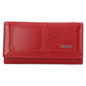 Dámska kožená peňaženka Lagen Maricaa - červená