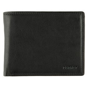 Pánska kožená peňaženka DSTRCT Radis - čierna