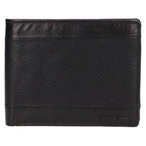 Pánska kožená peňaženka Lagen Berber - čierna