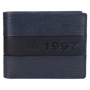 Pánska kožená peňaženka Lagen Eugen - modrá