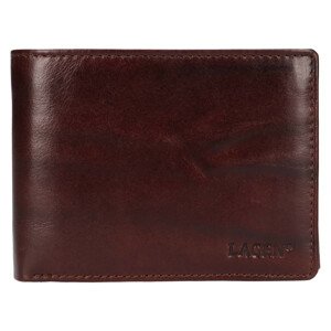 Pánska kožená peňaženka Lagen Murel - hnedá