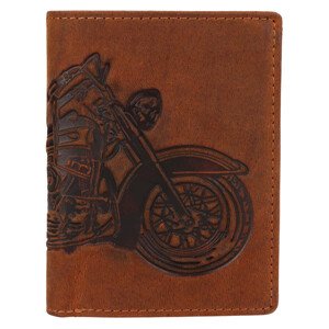 Pánska kožená peňaženka Lagen Fingal - hnedá