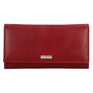 Dámska kožená peňaženka Lagen Alexia - červená