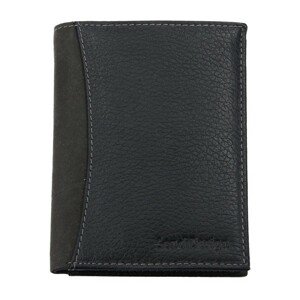 Pánska kožená peňaženka SendiDesign 5502 FH - čierna
