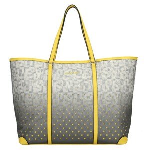 Dámska kabelka Sisley Radka - šedo-žltá