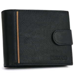 Pánska kožená peňaženka čierna - Bellugio Karter
