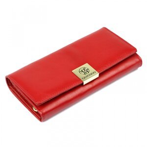 Dámska kožená peňaženka červená - Gregorio Eleonora
