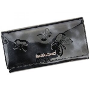 Dámska kožená peňaženka čierna - Gregorio Encarnico