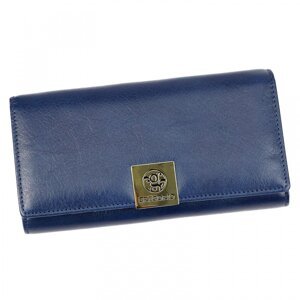 Dámska kožená peňaženka modrá - Gregorio Sofasa