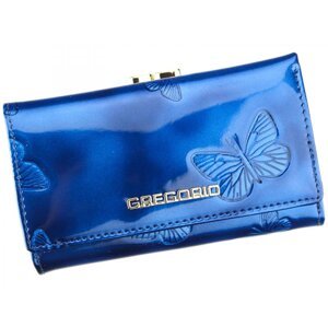 Dámska kožená peňaženka modrá - Gregorio Juliass