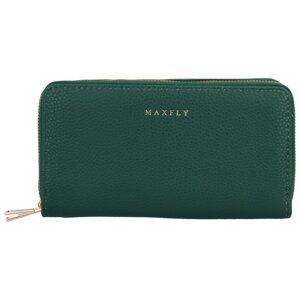 Dámska veľká peňaženka tmavozelená - MaxFly Irsena