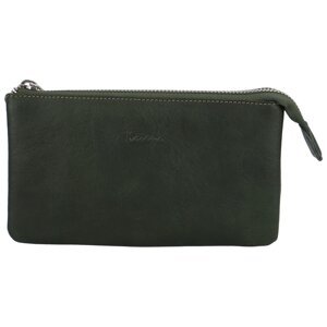 Dámska kožená peňaženka tmavo zelená - Katana Sialla