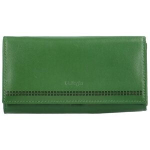 Dámska kožená peňaženka zelená - Bellugio Reanda