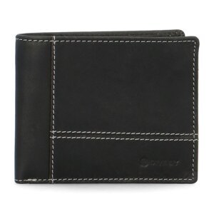 Pánska kožená peňaženka čierna - Diviley Goofry