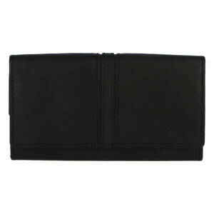 Dámska kožená peňaženka čierna - Delami Lestiel 2