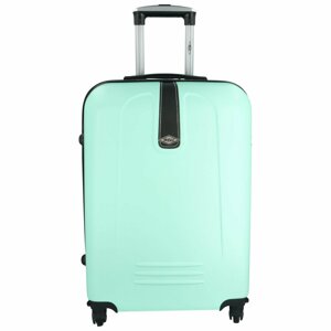 Škrupinový cestovný kufor svetlý mentolovo zelený - RGL Jinonym S